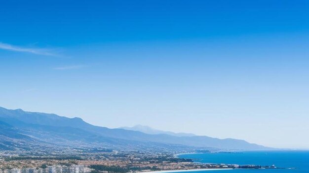 Foto vista aérea de estepona