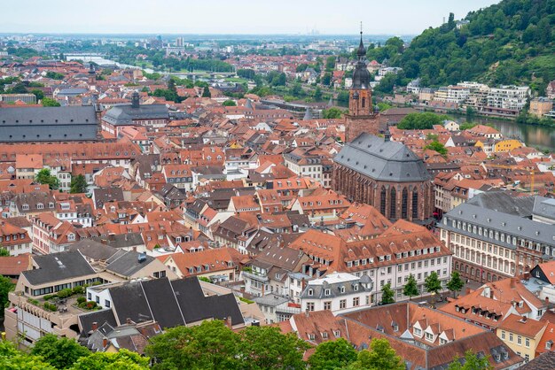 Vista aérea de Heidelberg