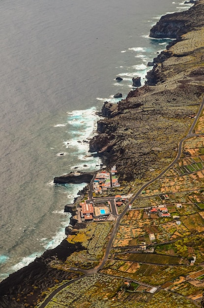 Vista Aérea De El Hierro Islas Canarias España