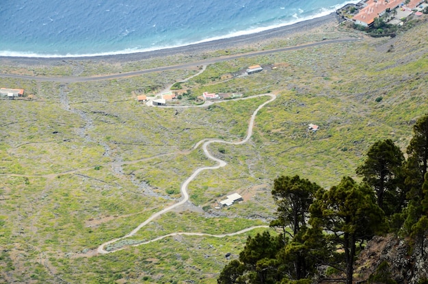 Vista Aérea De El Hierro Islas Canarias España