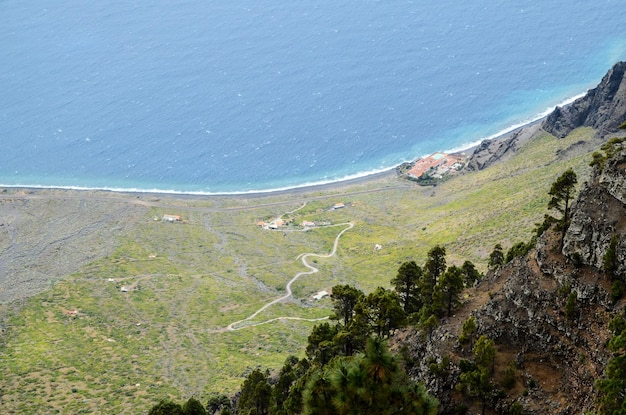 Vista Aérea De El Hierro Islas Canarias España