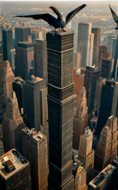 Vista aérea de Hong Kong por la noche