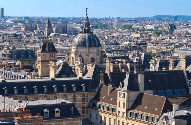 La vista aérea de la Iglesia de ValdeGrace París Francia