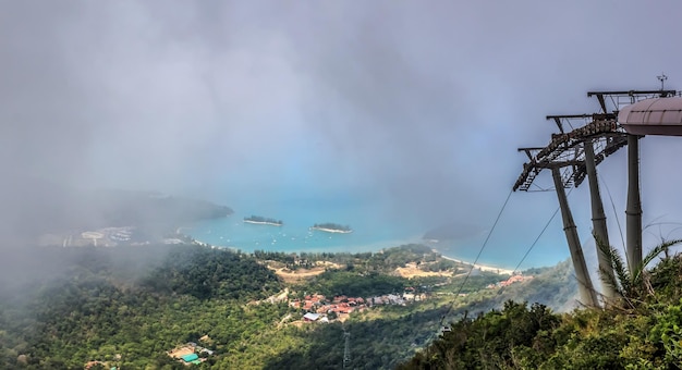 Vista aérea de Langkawi, Malasia