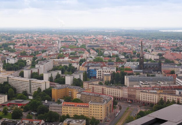 Vista aérea de leipzig