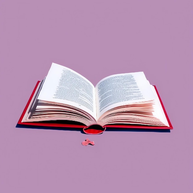 Foto vista aérea de un libro abierto con páginas blancas vacías composición de cuaderno para revistas de catálogo