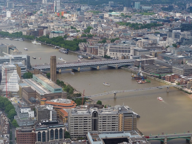 Vista aérea de Londres