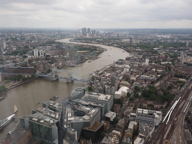 Vista aérea de Londres