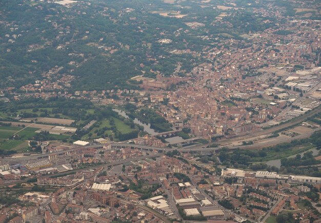 Vista aérea de Moncalieri