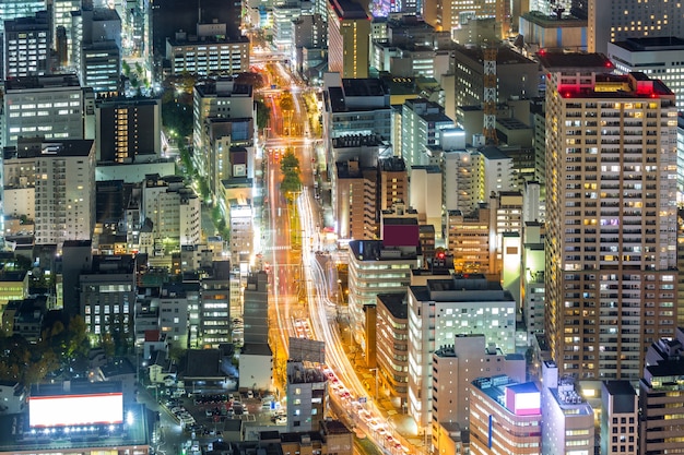 Vista aérea de Nagoya