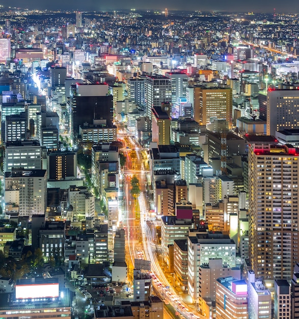 Vista aérea de Nagoya