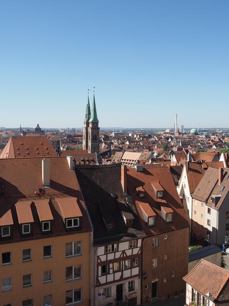 Vista aérea de Nuremberg