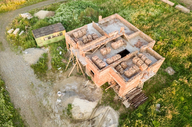 Vista aérea de la obra.