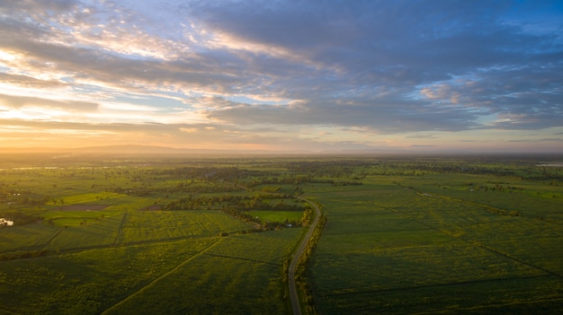 Vista aérea Paisagem