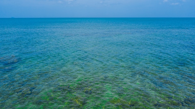 vista aérea paisaje de agua Mar