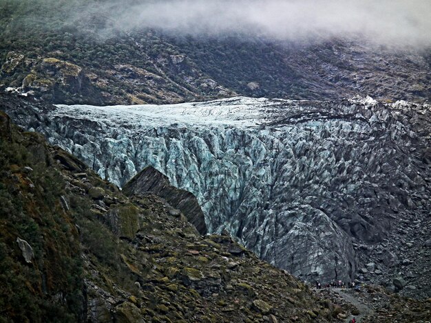 Foto vista aérea del paisaje