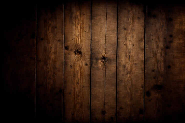 vista aérea de textura de piso de madera oscura