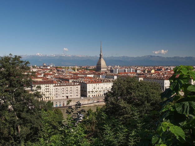 Vista aérea de Turín