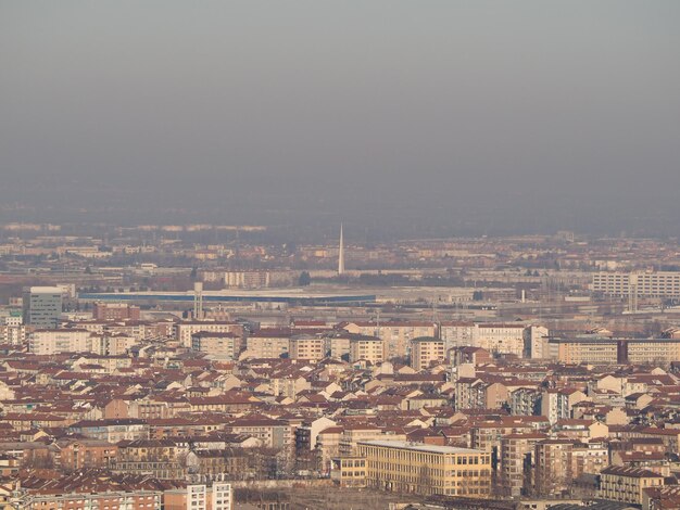 Vista aérea de Turín