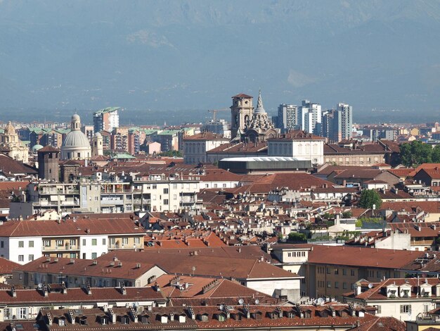 Vista aérea de Turín