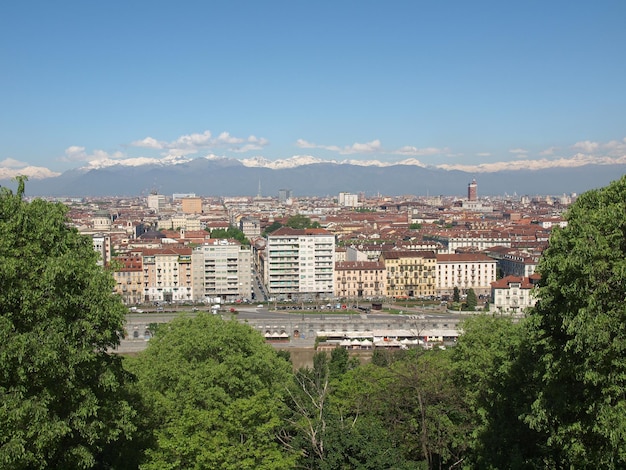 Vista aérea de Turín