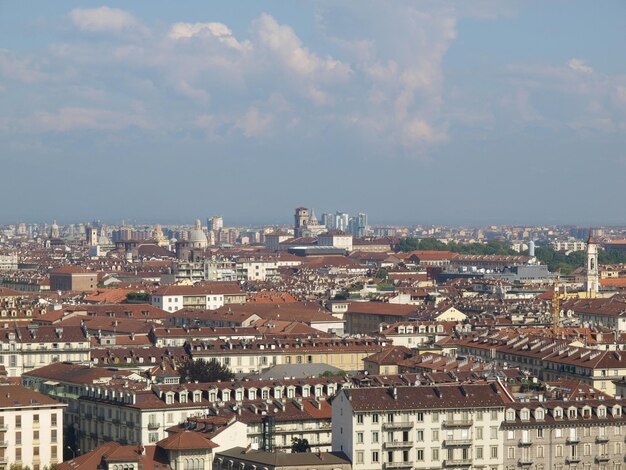 Vista aérea de Turín