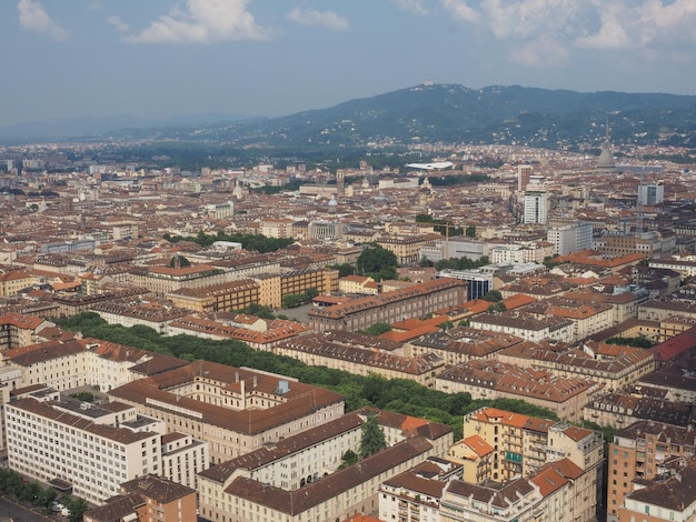 Vista aérea de Turín