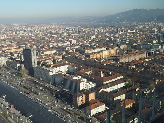 Vista aérea de Turín