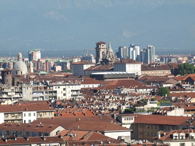 Vista aérea de Turín