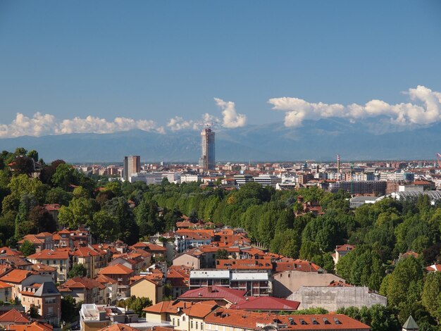 Vista aérea de Turín