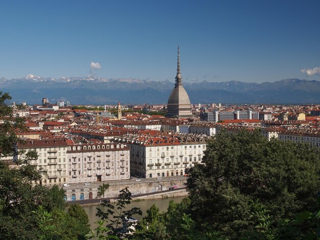 Vista aérea de Turín