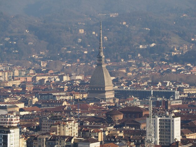 Vista aérea de Turín