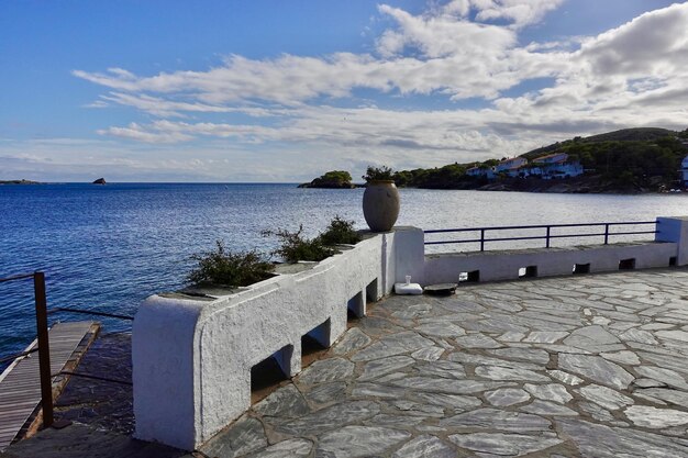 Vista al mar desde la casa