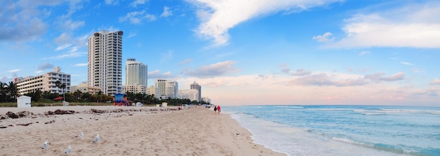 Vista al mar de Miami Beach