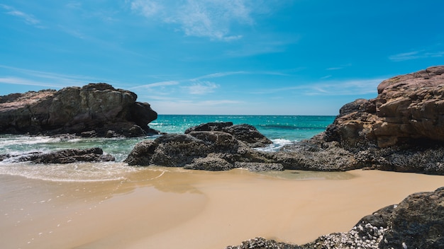 Vista al mar tropical