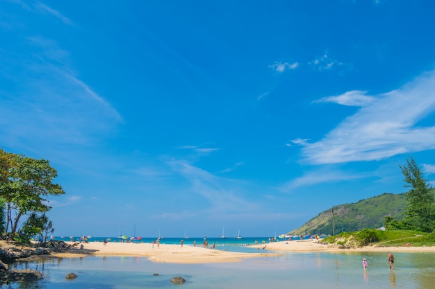 Vista al mar verano phuket Tailandia