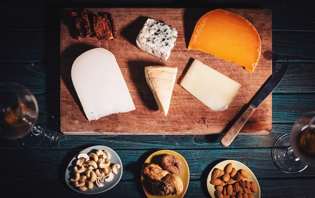Vista de los alimentos
