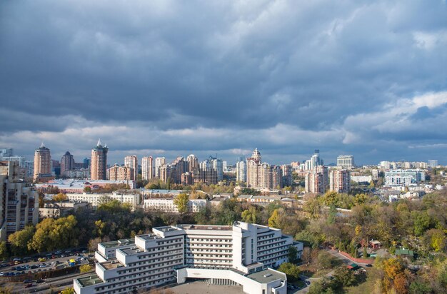 Vista desde las alturas de Kyiv