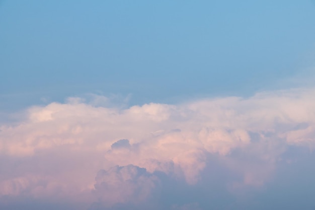 Vista de ángulo bajo del cielo nublado