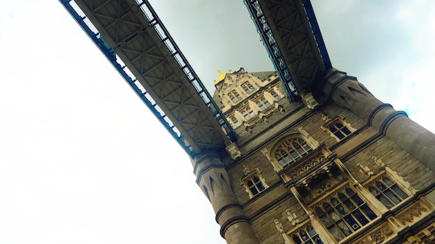 Foto vista desde un ángulo bajo del edificio histórico