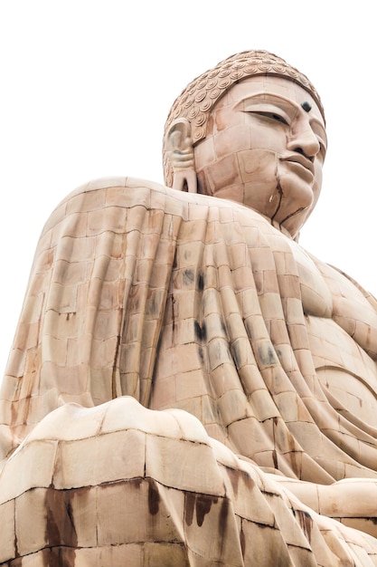 Foto vista de bajo ángulo de la estatua contra el cielo