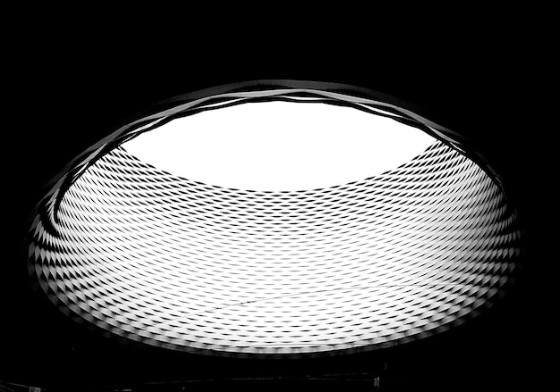 Vista de ángulo bajo de un patrón abstracto