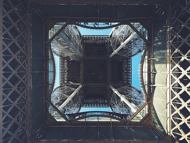 Foto vista desde un ángulo bajo del techo del edificio