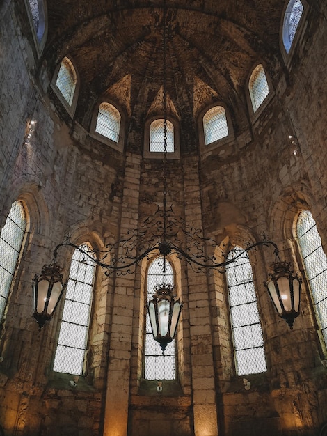 Foto vista desde un ángulo bajo de la ventana del edificio