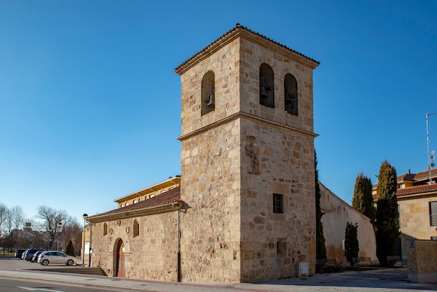 Vista de la antigua iglesia de Arrabal Salamanca