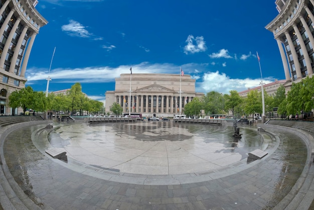 Vista de los Archivos Nacionales de Washington