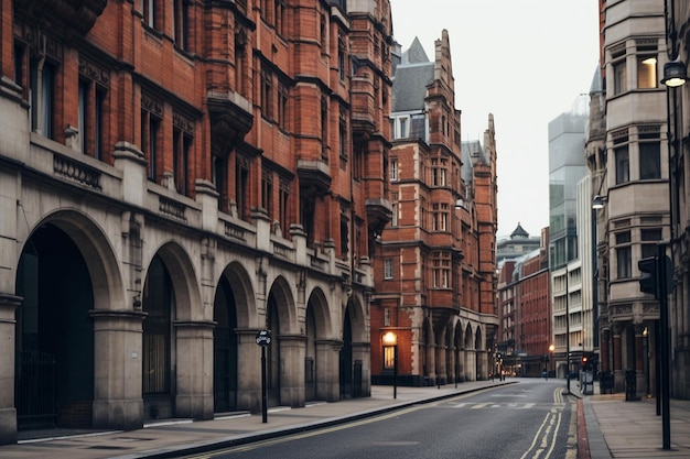 Vista de la arquitectura de edificios en la ciudad de Londres