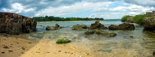 vista de una bahía en cuba cerca del río yumuri