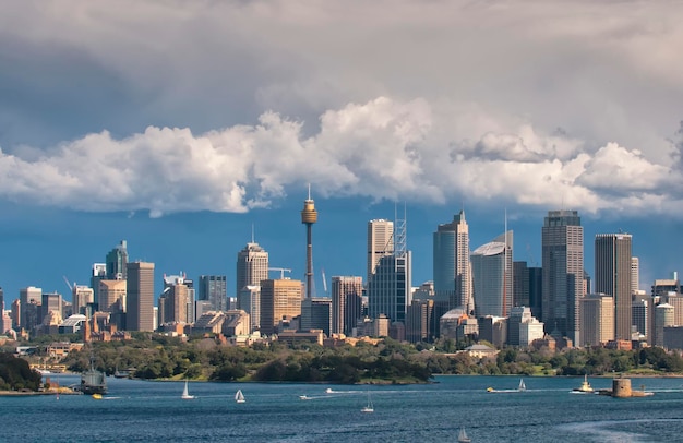 Vista de la bahía de Sydney