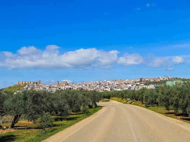 Vista de Banos de la Encina en la provincia de Jaen